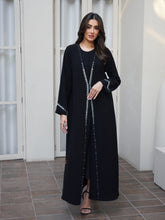 Hand Embroidered Edge Abaya