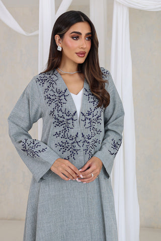Blossom Embroidered Abaya