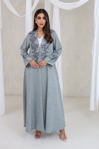 Blossom Embroidered Abaya